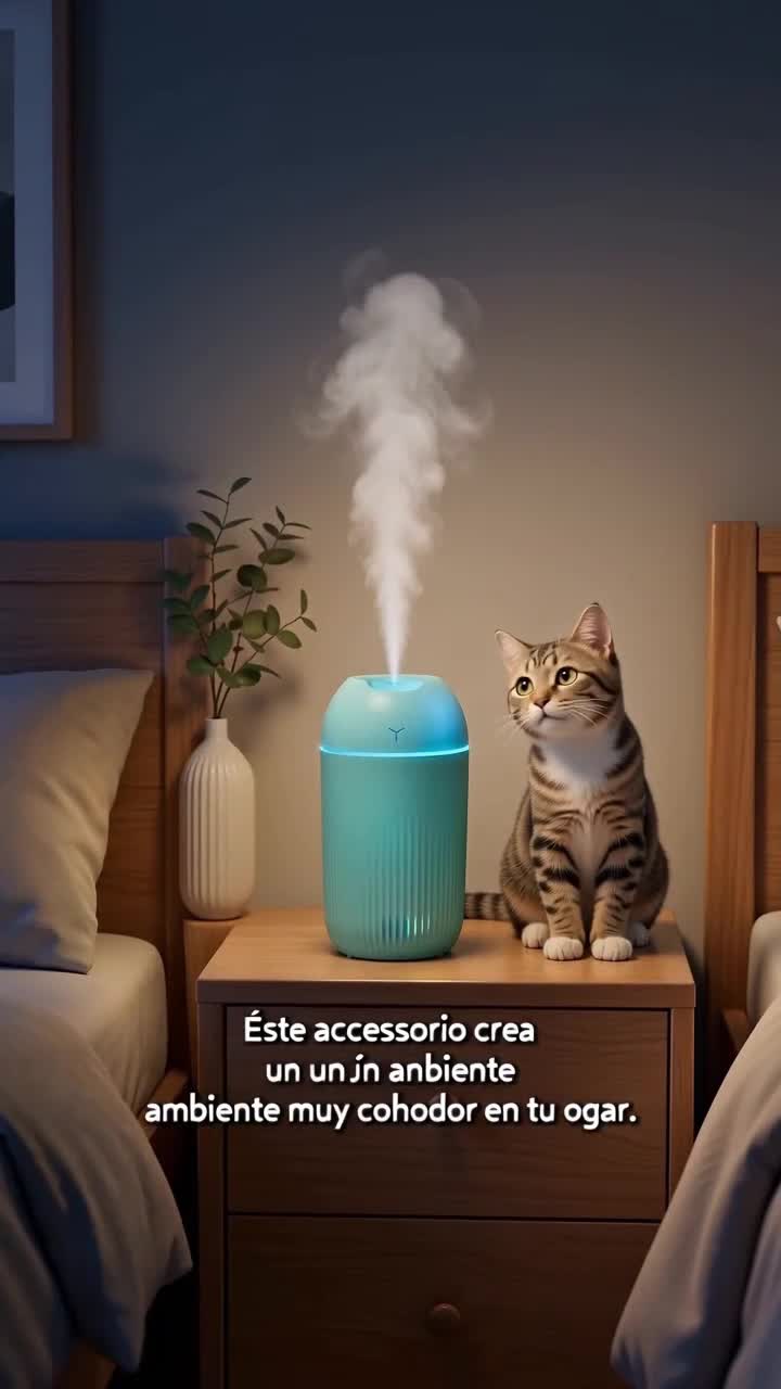 加湿器 AI 产品广告